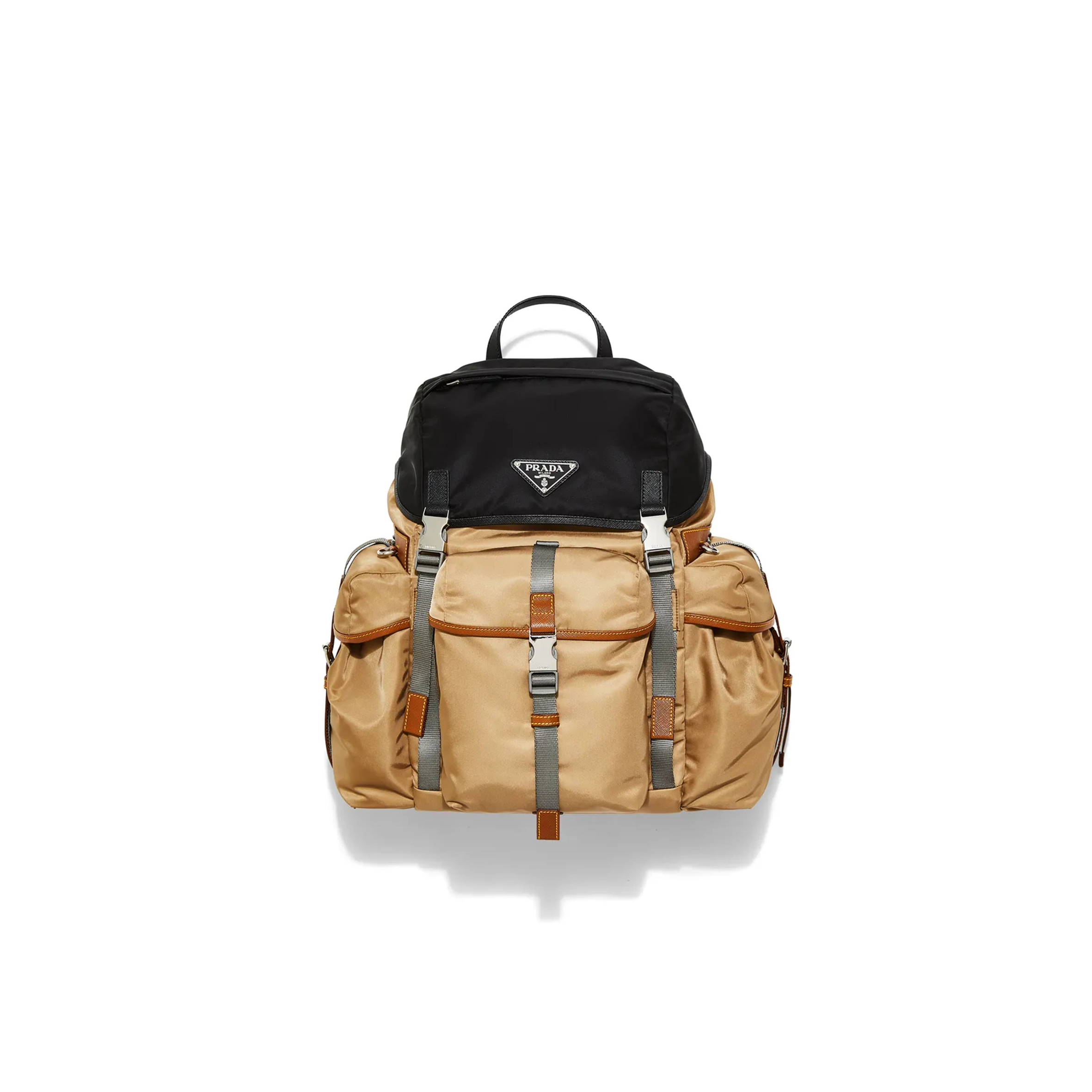PRADA BROWN BACKPACK 2VZ074 (43*37*17cm) 